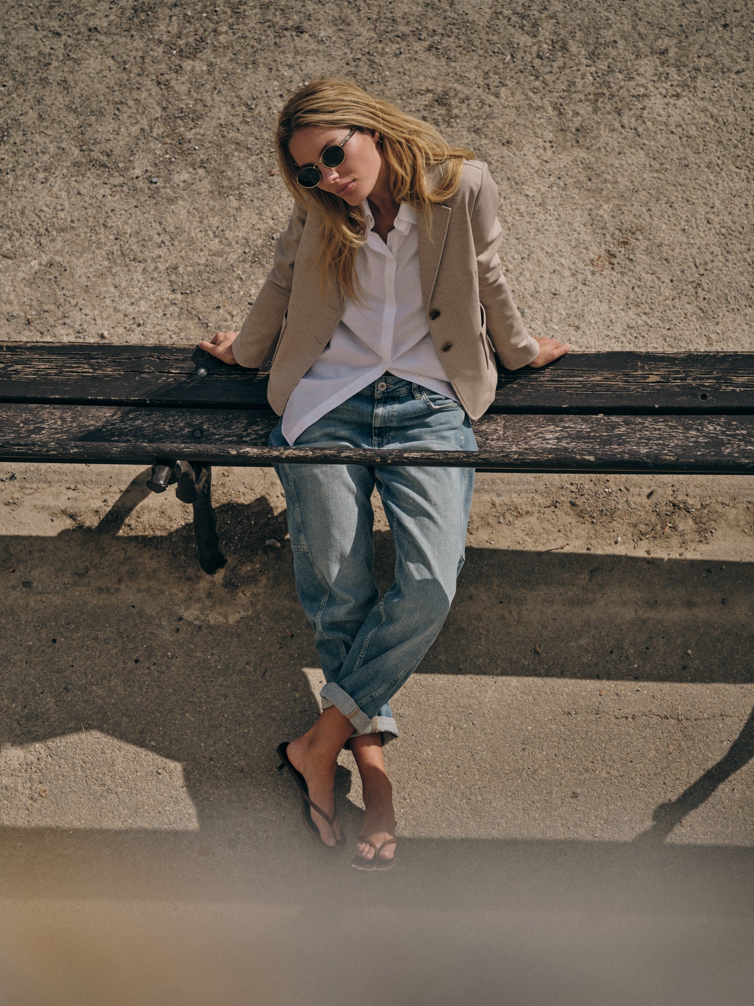 Modelshot / Vintage Blue / Detail